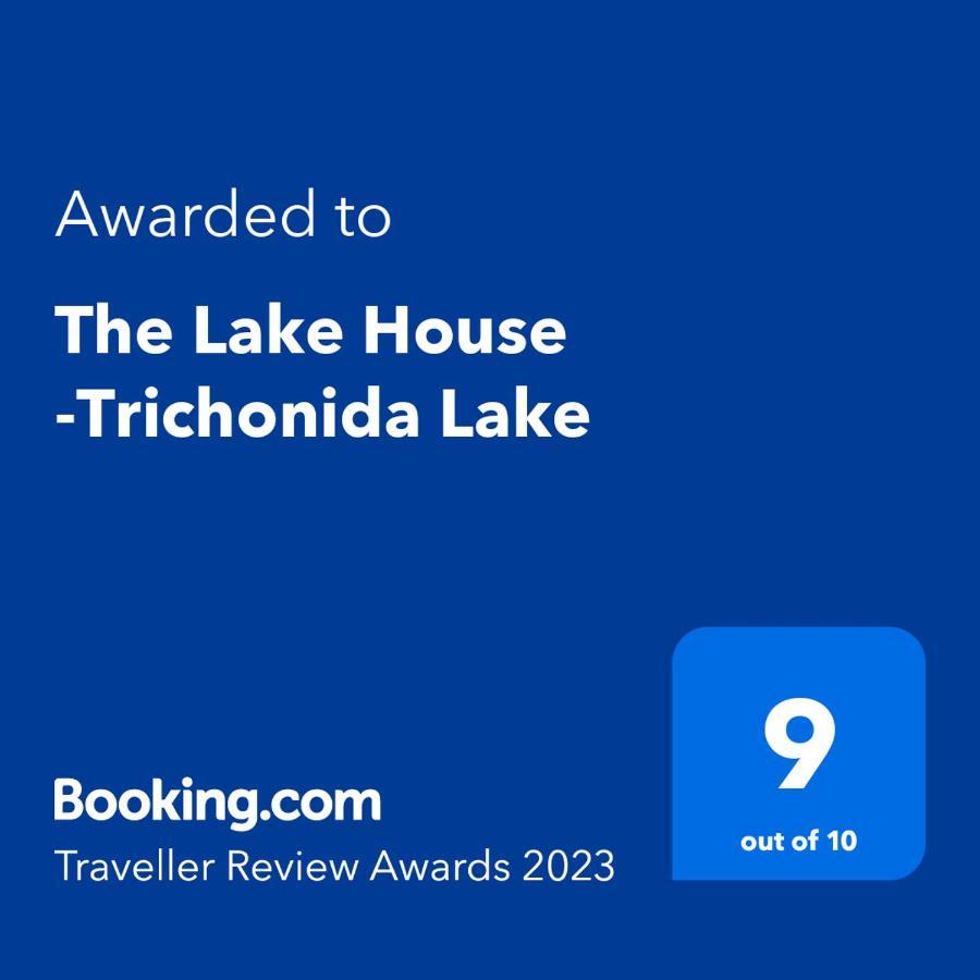 The Lake House" -Trichonida Lake Marathias  المظهر الخارجي الصورة