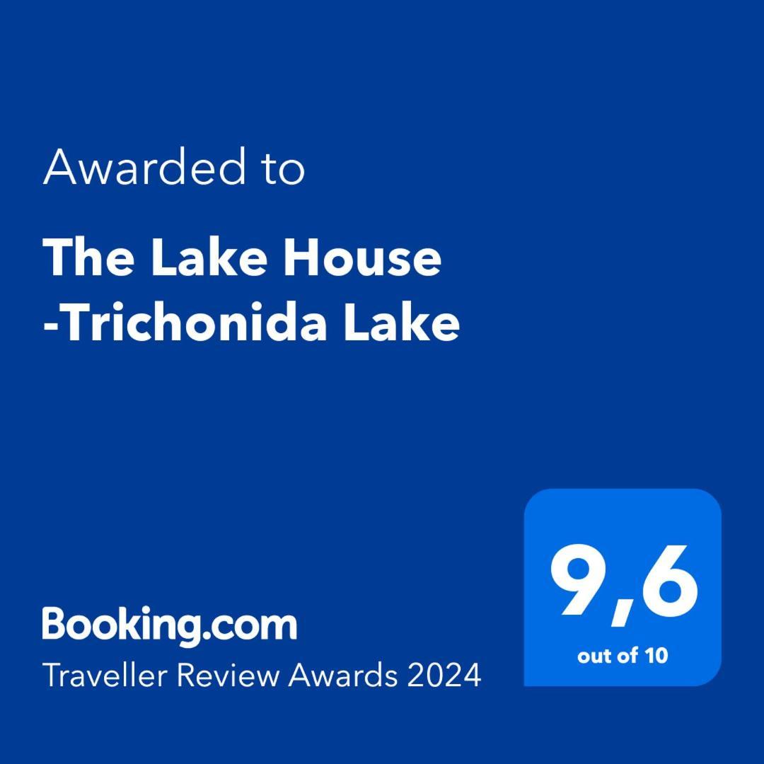 The Lake House" -Trichonida Lake Marathias  المظهر الخارجي الصورة